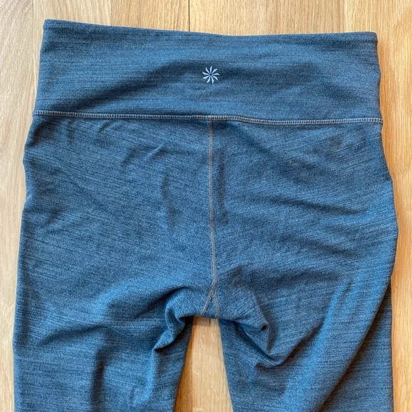 Athleta Leggings Chaturanga Grey Space Dye Size Small - Picture 4 of 6